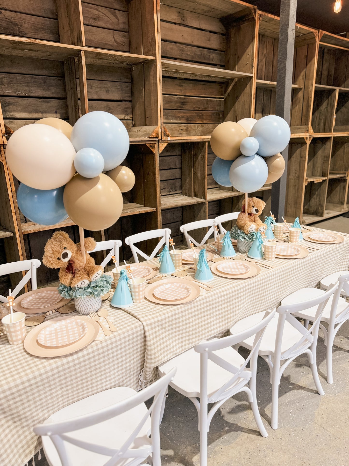 Teddy Bear Balloon Centrepiece