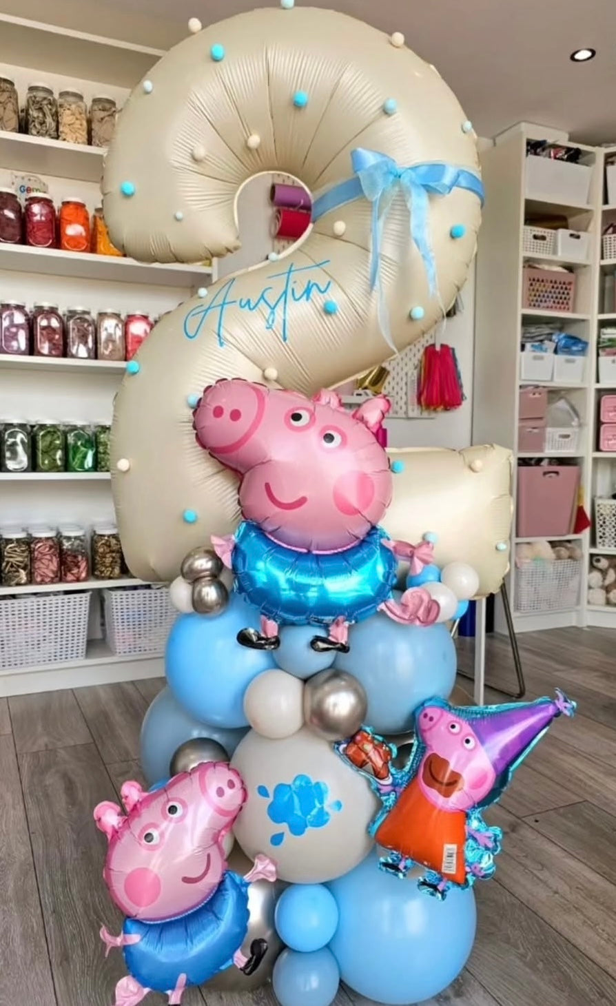 Kids Designer Balloon Stacks
